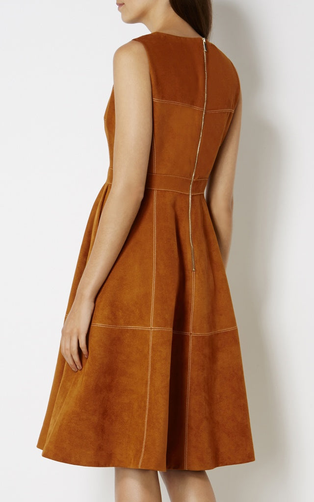 Karen Millen, Suede Dress image 3