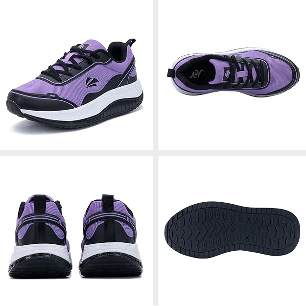 GOOBON Womens Walking Shoes with Arch Support Trainers image 2