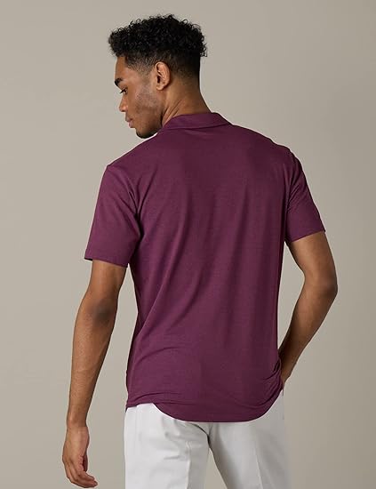 LAPASA Men's Sports Polo Shirt - Short Sleeve Quick-Dry & Breathable Perfect for image 3
