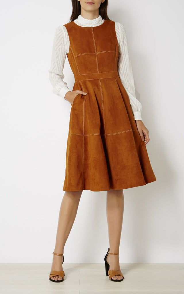 Karen Millen, Suede Dress image 2