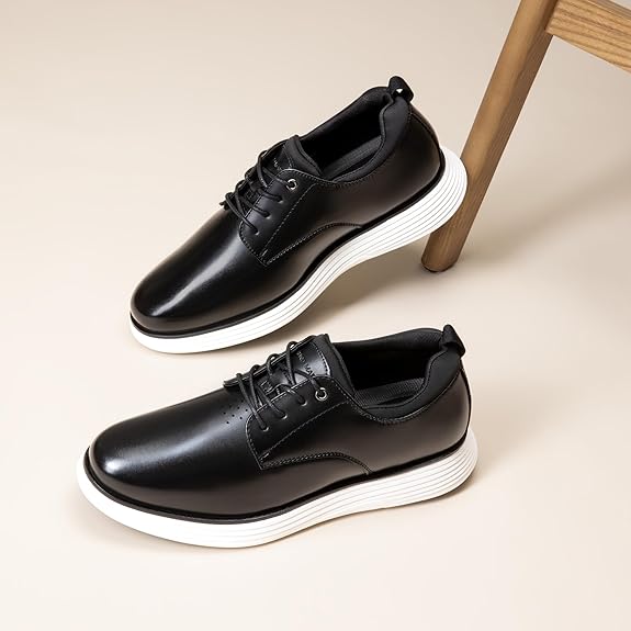 Bruno Marc Men's MaxFlex Dress Sneakers Casual Oxfords Shoes, Comfortable Walking Shoes