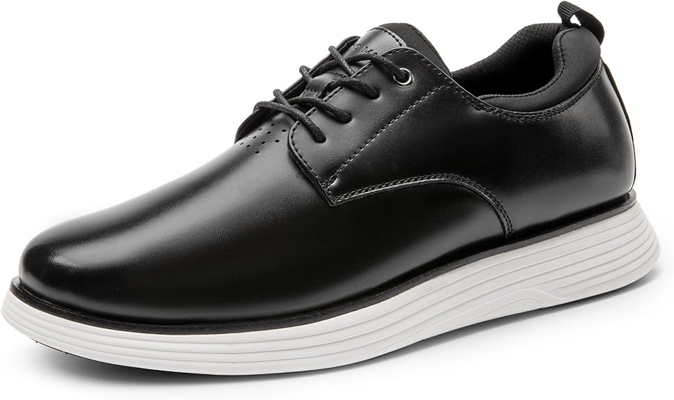 Bruno Marc Men's MaxFlex Dress Sneakers Casual Oxfords Shoes, Comfortable Walking Shoes
