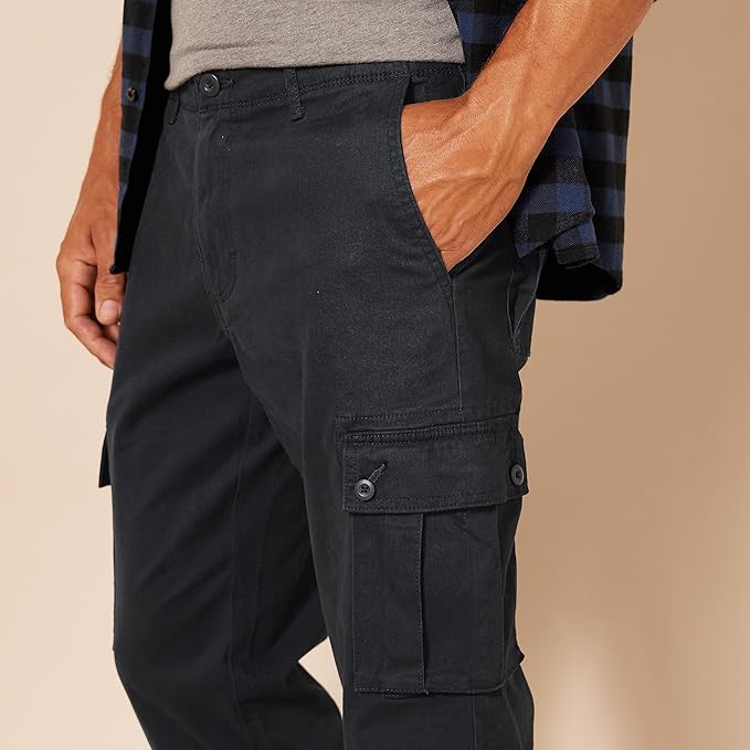 Amazon Essentials Men's Slim-Fit Stretch Cargo Trouser image 2