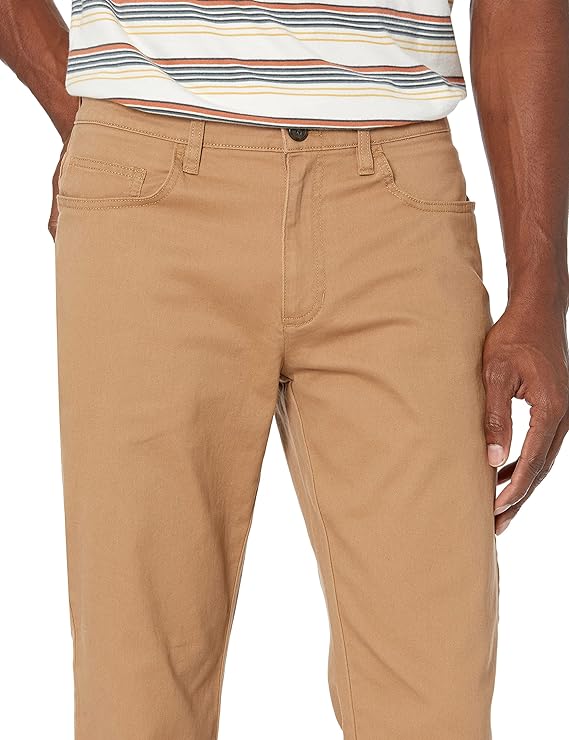 Men's Slim-Fit 5-Pocket Comfort Stretch Chino Trousers image 1