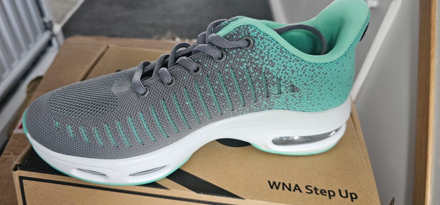 Women Trainers Walking Running Shoes with Air Cushion Platform Non Slip Tennis A image 3