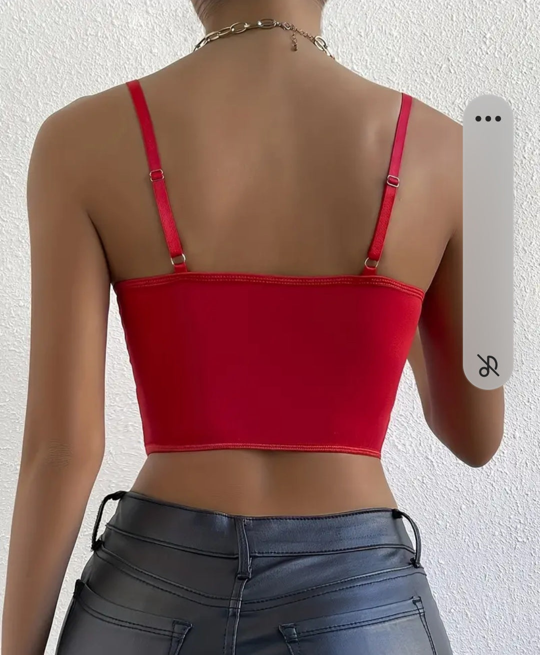 Sexy Lace Corset Crop Top with Diamond Fishbone Detail - Backless, Sheer Floral image 1