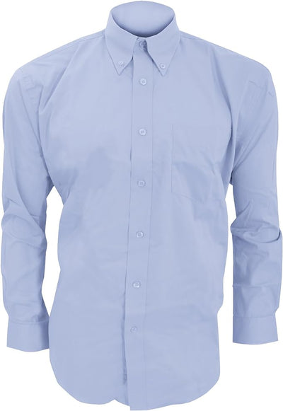 Kustom Kit Mens Long Sleeve Corporate Oxford Shirt Size 17" image 0