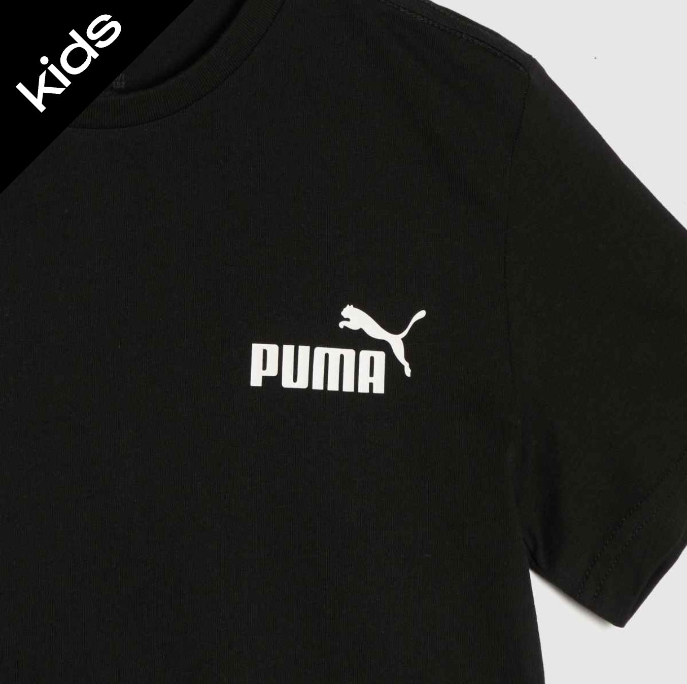 Boys Puma T-shirt, 9-10 yrs black image 1