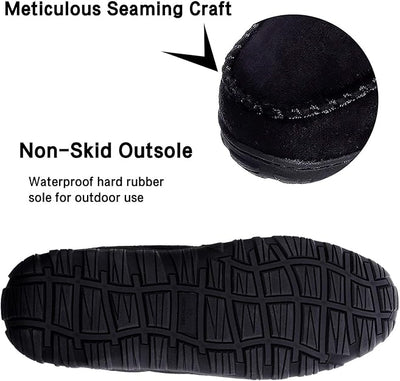 Men's Cosy Slippers Size 7 Anti-Slip Faux Fur image 2