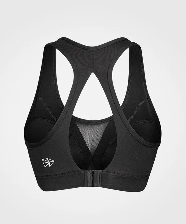 Sculpt Racerback Mesh Splicing Padded Running Bra image 1