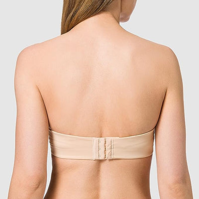 Iris & Lilly Women's Microfibre Strapless Bra image 3