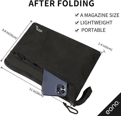 Eono 90L Foldable Travel Duffle Bag Hold All Travel Luggage Bag Holiday Bag with image 1