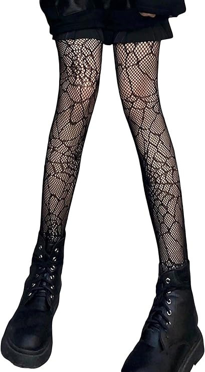GORGLITTER Women's Floral Patterned Fishnet Tights Ladies Fashion Pattern Pantyh image 0