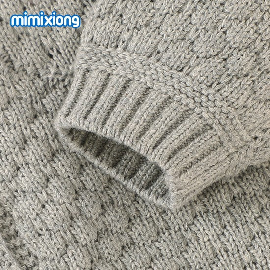 100% Cotton Baby Knitted 2pc Clothing Set image 2