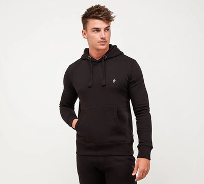 FRENCH CONNECTION, BLACK HOODIE SIZE M image 0