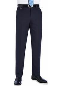 Brook and Taverner Navy trouser 34 Long image 0