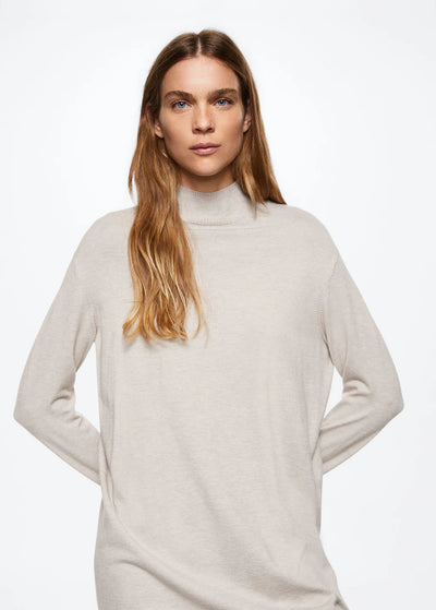 Perkins neck knitted dress, Size 8 image 2