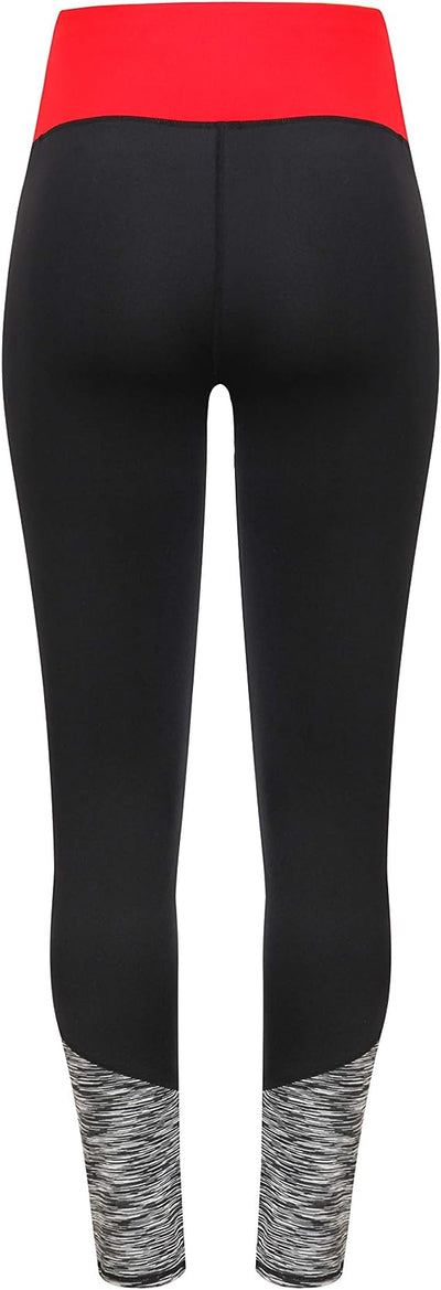 Women's High Waist Tummy Compression Slimming Leggings Yoga Pants (M) image 1