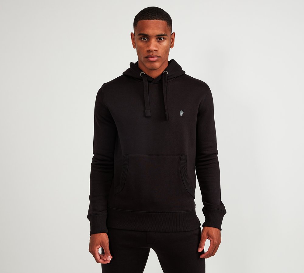 FRENCH CONNECTION, BLACK HOODIE SIZE M image 3