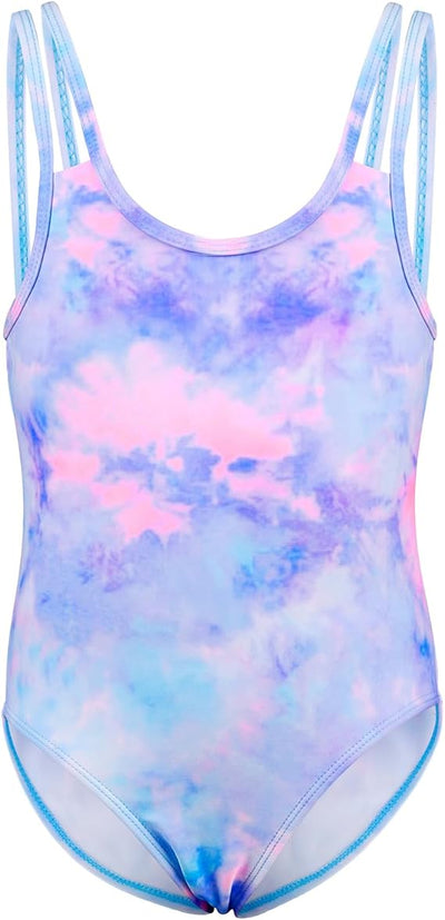 TIZAX Girl's One Piece Swimsuit Swimming Costume for Girls UPF 50+ image 0