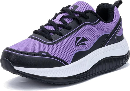 GOOBON Womens Walking Shoes with Arch Support Trainers image 0