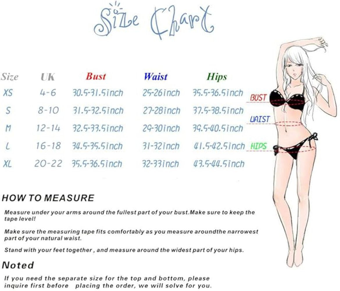 SHEKINI Women's High Waisted Bikini Set V Neck Short Sleeve Padded Drawstring Tw