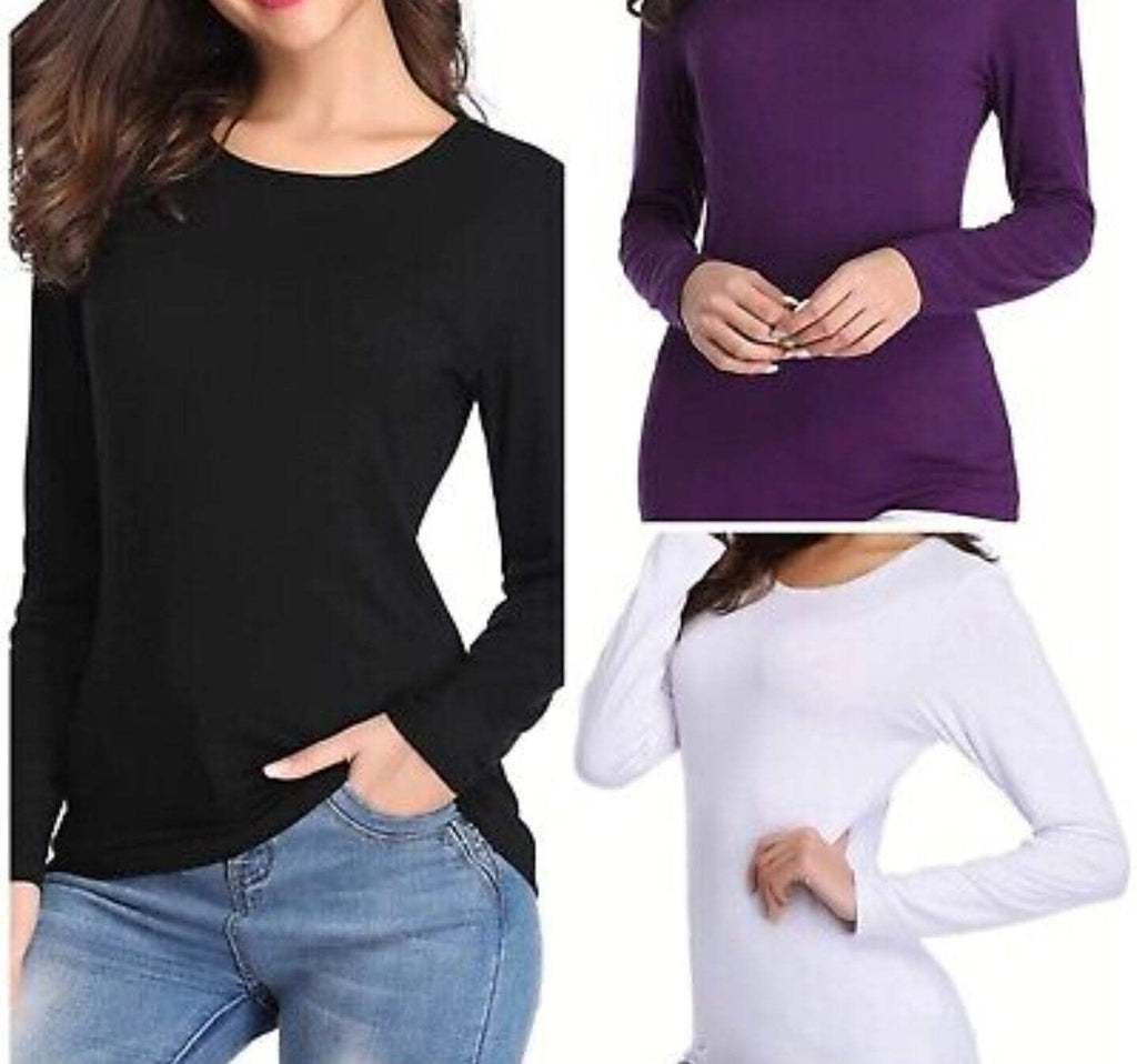 Fuinloth T-shirt long sleeve, ladies