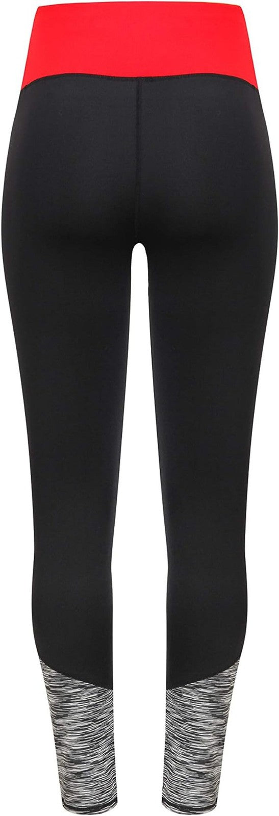 Women's High Waist Tummy Compression Slimming Leggings Yoga Pants (M)