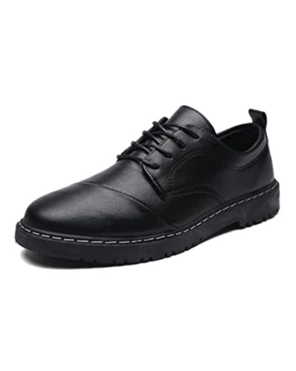 Mens Oxfords Leather Lace-ups Formal Business Dress Fashion Brogues Classic Derb