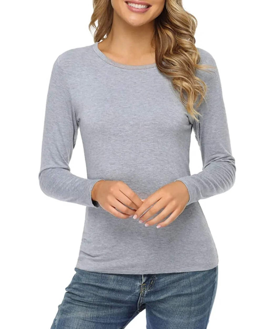 Fuinloth T-shirt long sleeve, ladies