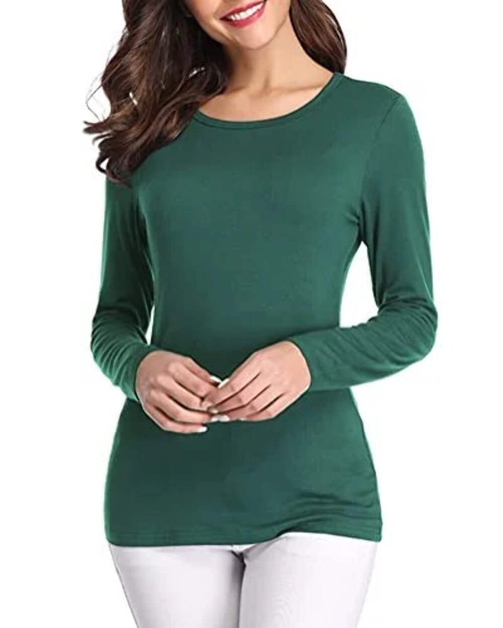 Fuinloth T-shirt long sleeve, ladies