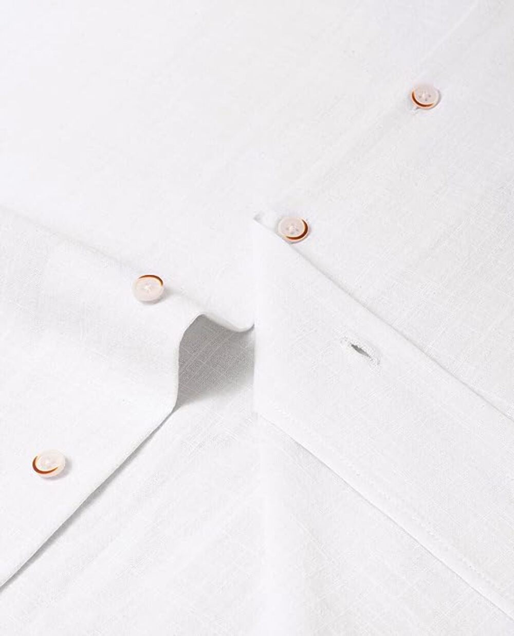 siliteelon Mens Linen Shirts Short Sleeve Regualr Fit Cotton Summer Casual Beach