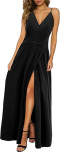 Newshows Women's Summer V Neck Spaghetti Strap Sleeveless