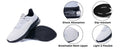 Quseek Trainers Men Running Shoes Breathable Non Slip