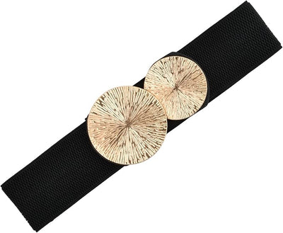 Anseom Retro Cinch Belt, Women's Elastic Vintage Belt image 4