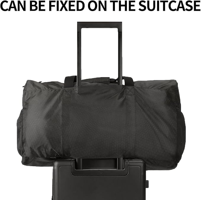 Eono 90L Foldable Travel Duffle Bag Hold All Travel Luggage Bag Holiday Bag with image 0