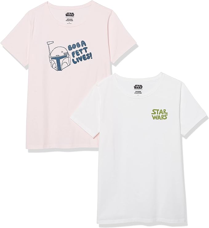 Women's Short-Sleeve Crew-Neck T-Shirts Star Wars (Twin Pack) image 0