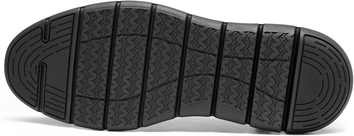 Bruno Marc Men's Casual Dress Sneakers Formal Business Shoes, Breathable Leather Upper Comfort Lightweight Cushioning Oxfords Crossflex NeatLite