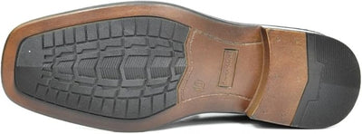 Bruno Marc Men's Leather Lined Square Toe Dress Loafers Shoes