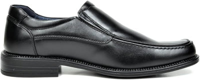 Bruno Marc Men's Leather Lined Square Toe Dress Loafers Shoes