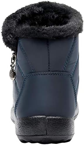 JOINFREE Ladies Winter Boots Women Boots Snow Boots Flat Ankle Boots Short Boots image 1