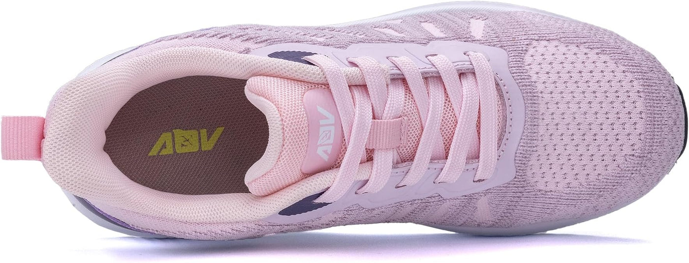 RomenSi Women's Trainers with Arch Support Tennis Walking Shoes Fashion Sneakers Orthotic Shoes for Plantar Fasciitis Nursing Work Gym