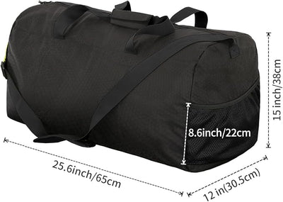 Eono 90L Foldable Travel Duffle Bag Hold All Travel Luggage Bag Holiday Bag with image 3