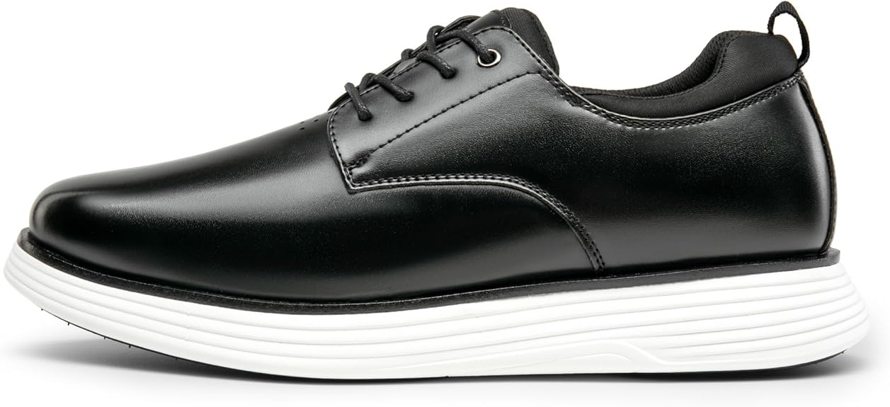 Bruno Marc Men's MaxFlex Dress Sneakers Casual Oxfords Shoes, Comfortable Walking Shoes