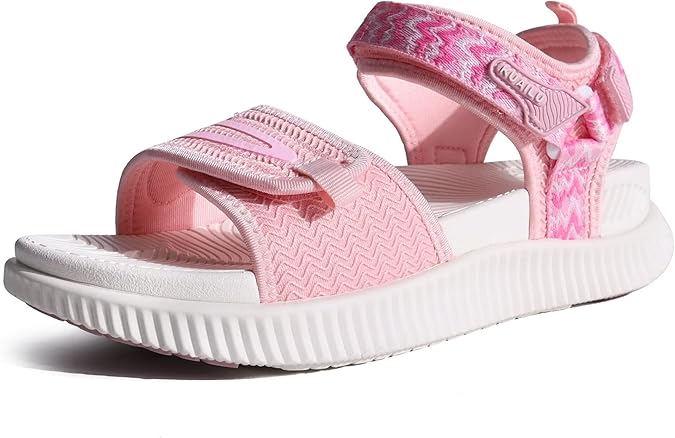 KuaiLu Womens Orthopedic Walking Sandals Ladies Recovery Sport Thick Athletic Cushion Outdoor Hiking Water Sandles Adjustable Strap Sandals