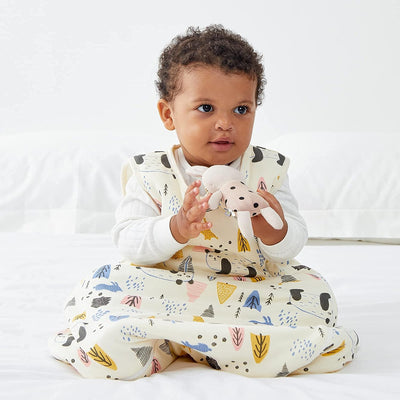 Duomiaomiao Baby Sleeping Bag 1.5 Tog, 100% Cotton Baby Wearable Blanket,1-2 yrs image 2