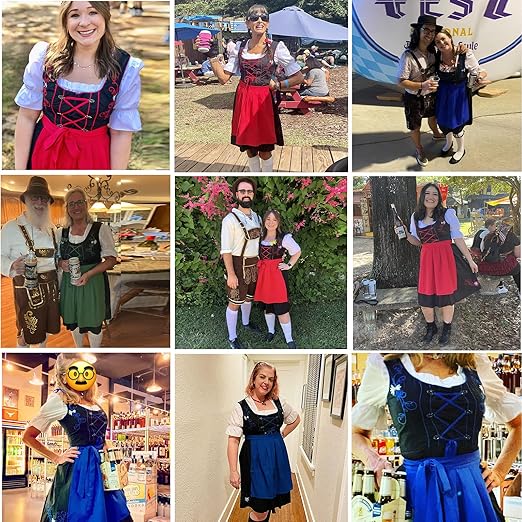 Oktoberfest Costume Party Dress 2023 German image 1