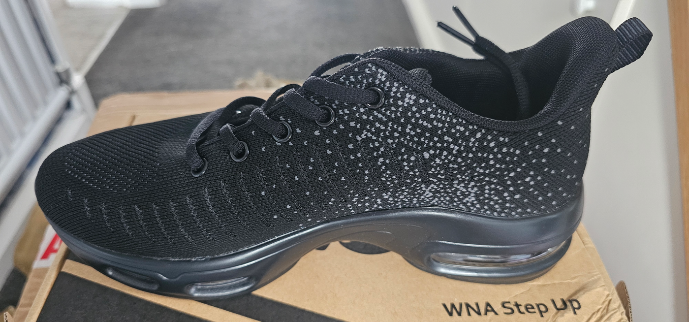 Women Trainers Walking Running Shoes with Air Cushion Platform Non Slip Tennis A image 4