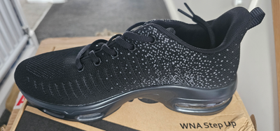 Women Trainers Walking Running Shoes with Air Cushion Platform Non Slip Tennis A image 4