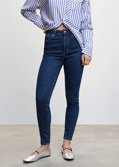 High-rise skinny jeans image 1